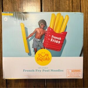 Sun Squad Inflatable French Fry Pool Noodles